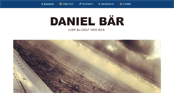 Desktop Screenshot of danielbaer.eu