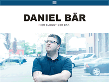 Tablet Screenshot of danielbaer.eu